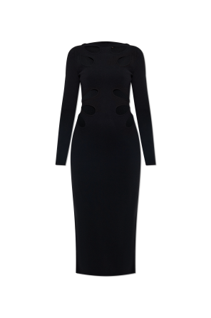 Balenciaga Dress with stand-up collar | Women's Clothing